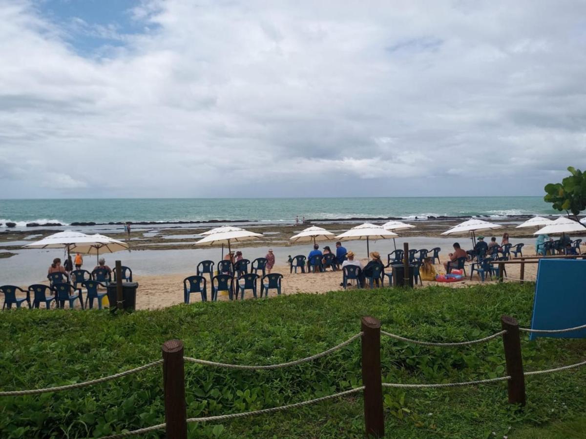 Estudio Marulhos, Varanda Com Vista De Mar E Parque Aquatico, A Beira-Mar Mar De Muro Alto, Com Wi-Fi, Restaurante, Estacionamento E A 10' De Pôrto das Galinhas エクステリア 写真